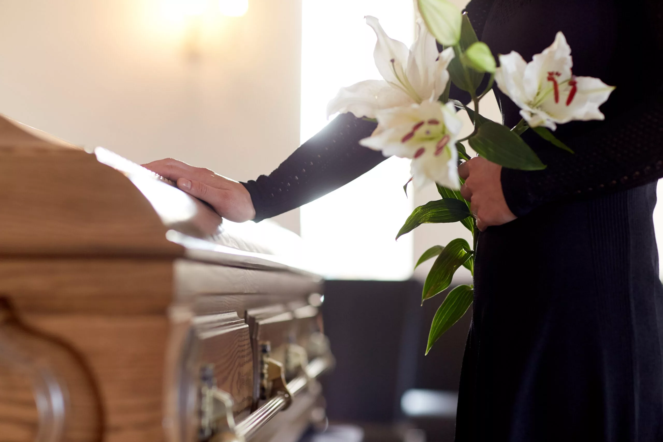 jours entre le décès et l'enterrement