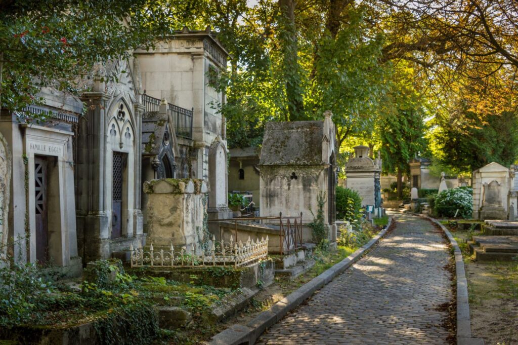 Le célèbre cimetière Père-Lachaise