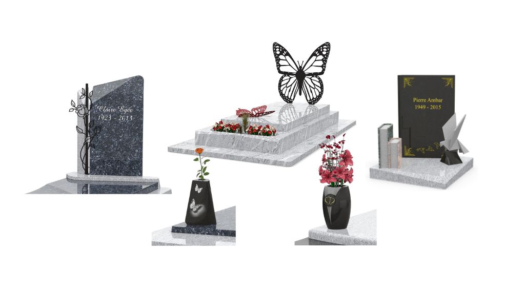 decorer et personnaliser une tombe avec gpg granit