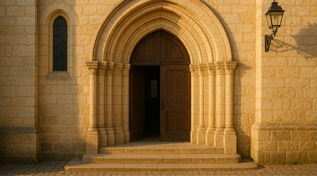 Parvis eglise